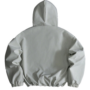 Custom Tactical Face Cover Windbreaker Men’s <b>Lightweight</b> Pullover Hooded Men's <b>Jackets</b> Outdoor Streetwear OEM Training Outerwear - Product Image 3