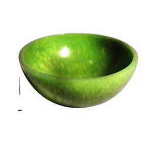 Bol à fruits en résine écologique Green Flow, lavable au lave-vaisselle, art moderne, vaisselle décorative artisanale pour la cuisine et la salle à manger, qualité supérieure - Product Image 1