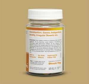 Plant extract tablets with herbal digestive <b>blend</b> and ayurvedic formula for daily routine use natural wellness tablet care - Product Image 4