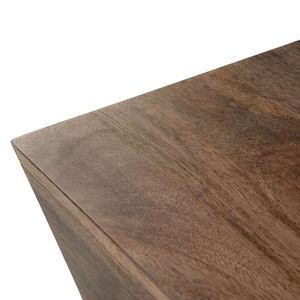 Abba Dark <b>Brown</b> Square Coffee <b>Table</b> - Product Image 4