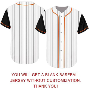 Nouvelles tenues de baseball pour hommes adultes, respirantes, séchage rapide, 100% polyester, haute qualité, personnalisables pour la vente en ligne - Product Image 2