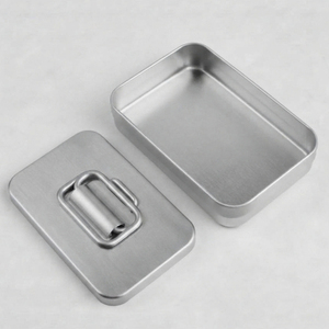Stainless Steel <b>Needle</b> <b>Case</b> Surgical Instrument Sterilization Box Medical Dental <b>Needle</b> Tool Kit - Product Image 2
