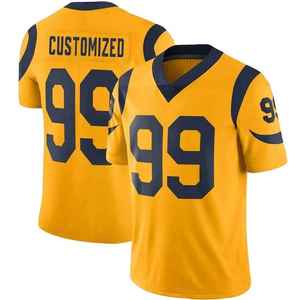 2k26 Nouveau style de maillot de football américain personnalisé pour hommes, col en V, manches courtes, uniforme d'équipe, chemise de sport performante - Product Image 1