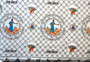 ผ้าฝ้ายพิมพ์ลายแอฟริกันคุณภาพพรีเมียม อังการา คิเทงเก้ สำหรับโรงเรียน องค์กรเพื่อการกุศล งานเทศกาล โปรโมชั่น  รับผลิตแบบ OEM ODM - Product Image 6