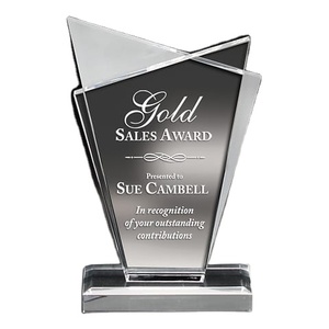 Best Selling High Quality Eco-Friendly Laser Engraved Customizable Acrylic Corporate Achievement <b>Trophy</b> Awards in Various Colors - Product Image 5