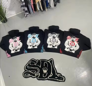 Sudaderas SDL HOODIES 2 100% algodón, transpirables, estilo hip hop, personalizadas, fabricantes de sudaderas personalizadas para hombre. - Product Image 2