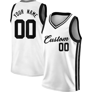 Camiseta sin mangas de malla transpirable con nombre de equipo personalizado, estampado por transferencia térmica, 100% poliéster, cuello redondo, unisex, para adultos, ropa de baloncesto - Product Image 1