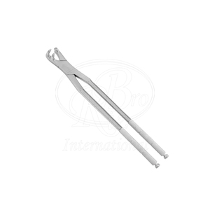 Pinza de Extracción Dental Equina de 3 Puntas para Molares Inferiores Izquierdos, Acero Inoxidable, 19 Pulgadas, Herramienta Veterinaria para Caballos - Product Image 2
