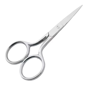 Ciseaux droits de précision de 3,5 pouces de qualité industrielle pour broderie, en acier inoxydable chirurgical, outil de coupe à bord lisse - Product Image 1