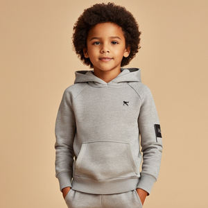 Conjuntos de Sudadera con Capucha y Pantalones Deportivos para Niños, 100% Algodón, Tejido de Felpa, Ropa Deportiva, Conjuntos Personalizados - Product Image 6