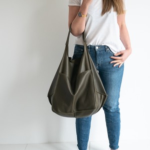 Plus Size Breathable Waterproof portable Leather Hobo <b>Bag</b> Hobo Fashion Highly Demanded anti-shrink Large Capacity Leather Hobo - Product Image 5