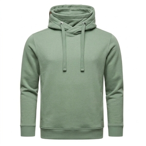 เสื้อฮู้ดดี้ผู้ชายไซส์ใหญ่พิเศษ ผ้าเฟรนช์เทอร์รี่หนา 460GSM สีพื้น สไตล์ลำลอง ฮิปฮอป สตรีทแวร์ รับผลิตตามสั่ง ขายส่ง - Product Image 3