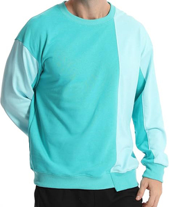 Sweat-shirt décontracté pour homme en jersey de coton biologique durable, anti-plis, avec motif brodé, grande taille, best-seller 2026 - Product Image 2