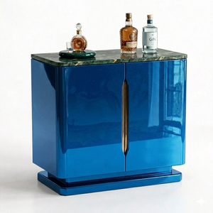LIT Luxury Designer <b>Bar</b> Cabinet Premium Wine Storage for Modern Interiors - Product Image 4