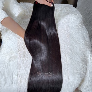 Extensiones de Cabello Humano Remy Virgen Liso Brillante, Súper Doble Trama, Pelucas Completas de Encaje Frontal sin Pegamento, Paquete de Proveedor - Product Image 3
