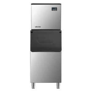 เครื่องทำน้ำแข็ง360LBS 24ชม. 300LBS ถังเก็บขนาดใหญ่หน้าจอสัมผัสทำความสะอาดตัวเองสำหรับไอศกรีมในบาร์เชิงพาณิชย์ - Product Image 1