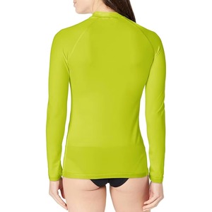Custom Pattern Women Rash Guard Long Sleeve <b>Surfing</b> Compression Top UPF 50+ Quick Dry Swimwear Base Layer OEM - Product Image 3