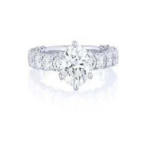 Luxury Big 18K Gold Vintage Style Moissanite Wedding <b>Ring</b> Lab Grown Diamond <b>Crystal</b> Engagement Womens <b>RIng</b> - Product Image 1