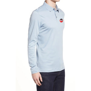 Camisetas Polo de Manga Larga con Logotipo Personalizado al por Mayor, Camisetas Polo de Manga Larga Transpirables de Alta Calidad para Hombre en Tallas Grandes - Product Image 3