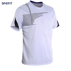 New High Quality 100% <b>Polyester</b> Printed Sublimated Crew Neck Sports Jersey Quick Dry Breathable Custom Made T <b>Shirts</b> OEM - Product Image 5