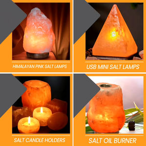 Lámpara de Sal Rosa del Himalaya Hecha a Mano, Purificador de Aire Natural y Decoración Relajante - Product Image 3