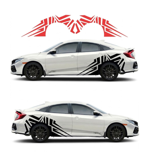 Calcomanía de Vinilo Transparente Impresa con UV Personalizada para Publicidad y Promoción de Vehículos - Product Image 1