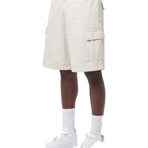 Nuevos pantalones cortos de la mejor calidad para hombres y pantalones cortos de bolsillo lateral de talla grande con logotipo personalizado de alta calidad para gimnasio - Product Image 3