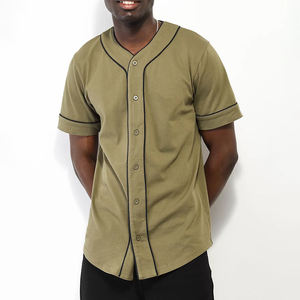 เสื้อเบสบอลขายดีที่สุด เสื้อกีฬาประสิทธิภาพสูง ผ้าระบายอากาศ แห้งเร็ว ชุดฝึกซ้อม ชุดแข่งขัน ชุดทีม - Product Image 1