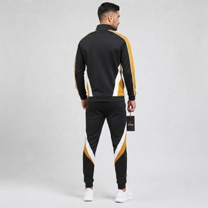 <b>Men</b> Tracksuit Custom Sports Apparel Premium Jacket And <b>Pants</b> Breathable <b>Stretch</b> Fabric For Team Training Running - Product Image 3