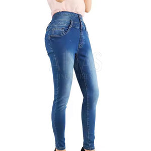 Premium <b>Women</b> Winter <b>Jeans</b> Pant Comfortable Stretch 100% Cotton Fabric High Waist Stylish Fit for Casual Wear Street Fashion - Product Image 5