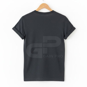T-shirt décontracté pour homme, manches courtes, en coton, pour tous les jours, mode streetwear et tenues d'été - Product Image 2