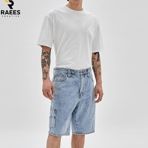 New Arrival Oem Summer <b>Men's</b> Denim <b>Shorts</b> With Unique Chrome Heart Design High Street Style Pants High Quality <b>Men</b> <b>Short</b> <b>Jeans</b> - Product Image 4
