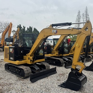 Miniexcavadora CAT, Excavadora Pequeña Hidráulica Compacta de Orugas para Obras de Construcción y Jardinería - Product Image 5