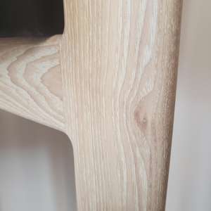 Support haut en bois de frêne blanchi pour filtre à eau, conçu pour distributeur de purificateur d'eau par gravité, avec pieds robustes et hauteur surélevée - Product Image 2