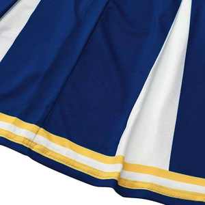 Servicio OEM, Conjuntos de Uniformes de Porristas Personalizados para Niñas, Sublimados, de Poliéster/Algodón, Impresión por Transferencia de Calor, para Clubes Escolares - Product Image 3