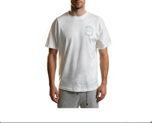 เสื้อยืดคอกลมผู้ชายสไตล์วินเทจคลาสสิค พรีเมียม ผ้าฝ้าย 100% พิมพ์ลายซิลค์สกรีน ปักลาย น้ำหนัก 220 กรัม สั่งซื้อจำนวนมาก - Product Image 1