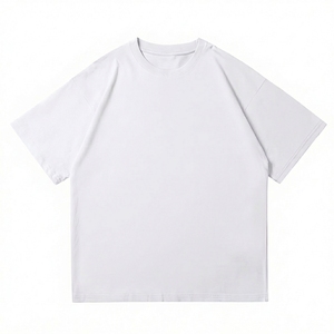 100% Combed Cotton Men T-shirt Oversized Tshirt Heavyweight Tshirt High Quality Low Price Customized Logo Soft T-shirt - Product Image 1