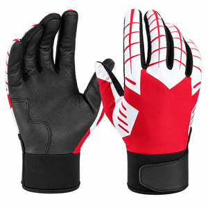 Guantes de Bateo de Béisbol Profesionales 2025 con Puño Largo, Material de la Mejor Calidad, Totalmente Personalizables - Product Image 2