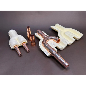 ชุดอุปกรณ์เชื่อมท่อทองแดงแบบไร้รอยต่อ VRF สำหรับเครื่องปรับอากาศ ระบบทำความเย็น HVAC - Product Image 1