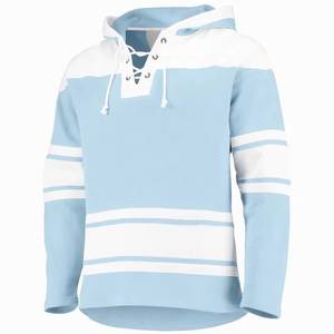 Sweat à capuche d'été personnalisable grande taille pour hockey sur glace, 100 % polyester, respirant, séchage rapide, antibactérien, nom d'équipe personnalisé - Product Image 4