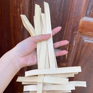 Portavasos de hoja de palma entera para café y té, embalaje a granel, soporte portátil de hoja de palma para llevar, accesorios de cafetería - Product Image 1