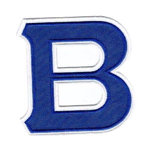 Insignias bordadas de tela de sarga personalizadas Logo Parches Logos para la venta - Product Image 1