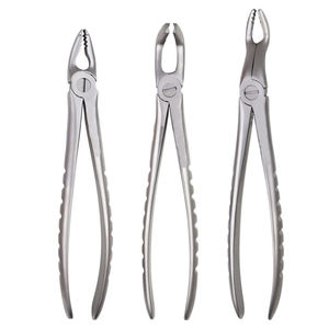 Pinzas de Acero Inoxidable Reutilizables de Alta Calidad para Extracción Dental de Molares Inferiores en Animales Grandes, con Certificación CE, de Grip Surgical - Product Image 3