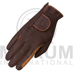 Gants tactiles antidérapants à doigts entiers unisexes professionnels pour l'extérieur personnalisables en cuir véritable - Product Image 2