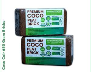 Exportador líder de mezcla de macetas a granel de calidad superior Coir Pith Coco Coir 650 gramos ladrillos para horticultura Floricultura - Product Image 2