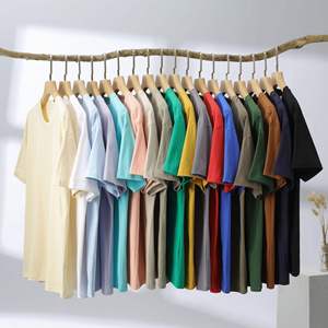 T-shirt en coton uni à manches courtes, col rond, respirant et léger, unisexe, pour un usage quotidien, nouvelle arrivée personnalisée - Product Image 3