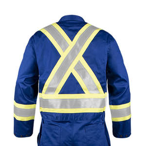 Uniforme de Trabajo de Seguridad Industrial de Alta Visibilidad BETTERGLOWAPPARELMFG Personalizado, Conjunto Unisex de Algodón Transpirable con Certificación CE - Product Image 6