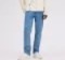 Jean en denim décontracté pour homme, coupe large, en coton tissé mi-lourd, écologique, collection printemps - Product Image 3