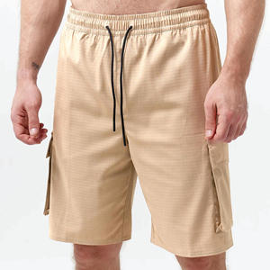Pantalones Cortos Deportivos para Hombre, Estilo Urbano, con Logotipo Personalizado OEM, para Verano, Running, Gimnasio, Cintura Elástica, Secado Rápido - Product Image 4