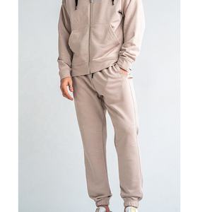 Conjunto Deportivo de Invierno para Hombre, Talla Grande, Personalizable, Pantalones Deportivos Estampados, Capucha, Patrón Sólido, Transpirable - Product Image 3